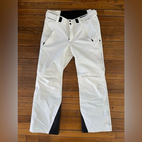 Large women’s Aztech Mountain black and white ski snow pants - Picture 1 of 16